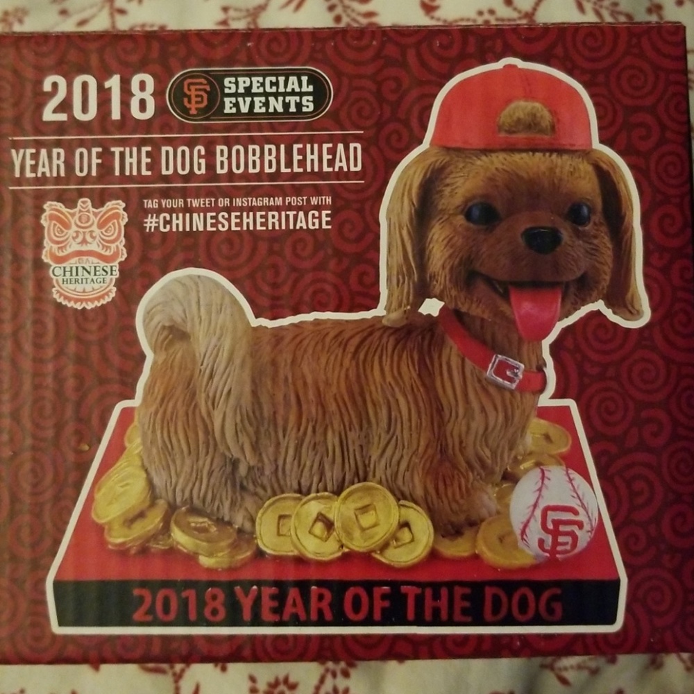 SF Giants Bobblehead Year of the Dog